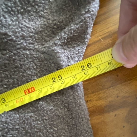 Barefoot Dreams Bamboo Chic Lite Open Cardigan Draped Sweater Wrap Coffee Sz 2X - Picture 7 of 8